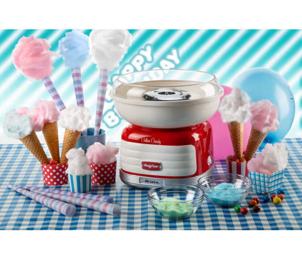 ARIETE Urządzenie do waty cukrowej 2973/00 Czerwone - 1014322 - zdjęcie 4